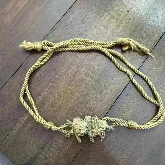 Vintage 1980’s SeaShore Rope Belt - Picture 1 of 1